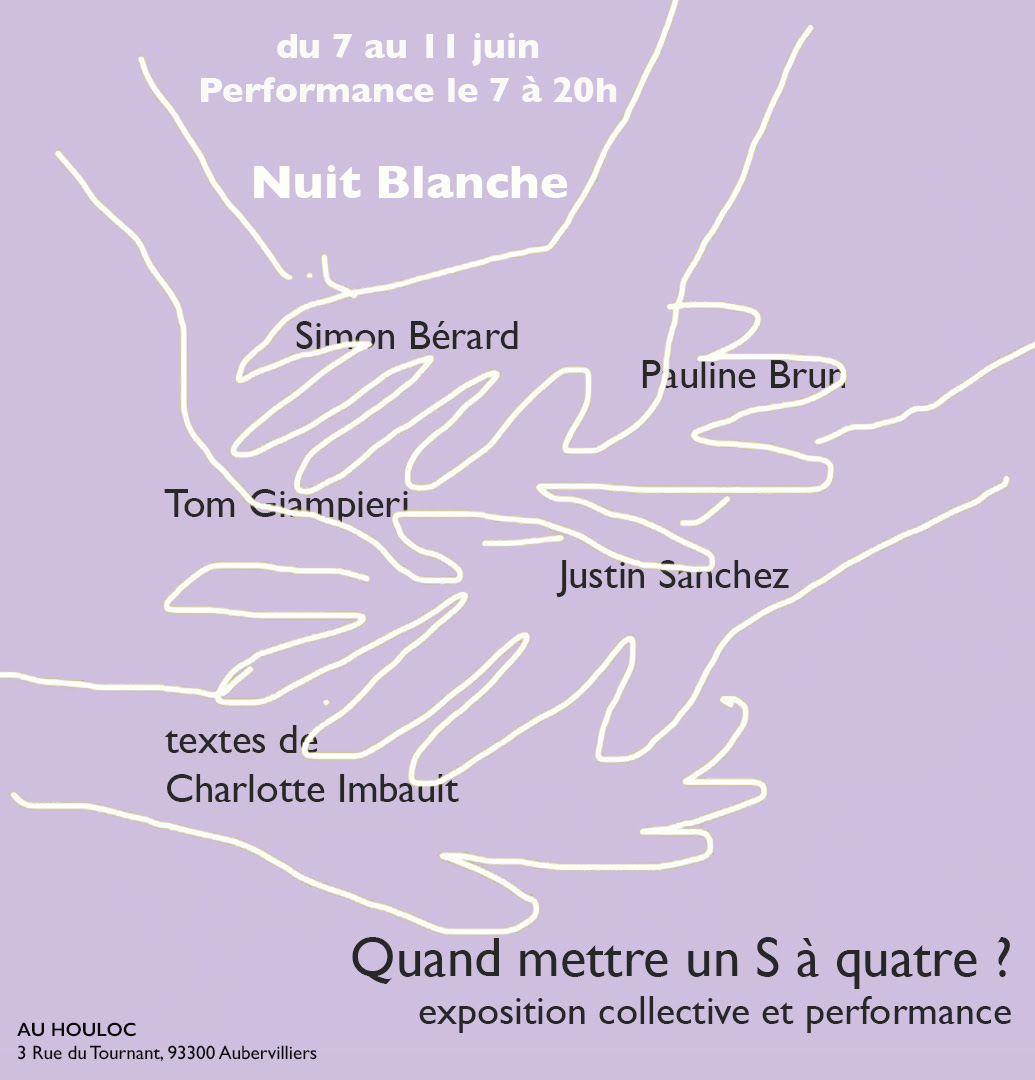 QUAND METTRE UN S &Agrave; QUATRE? flyer