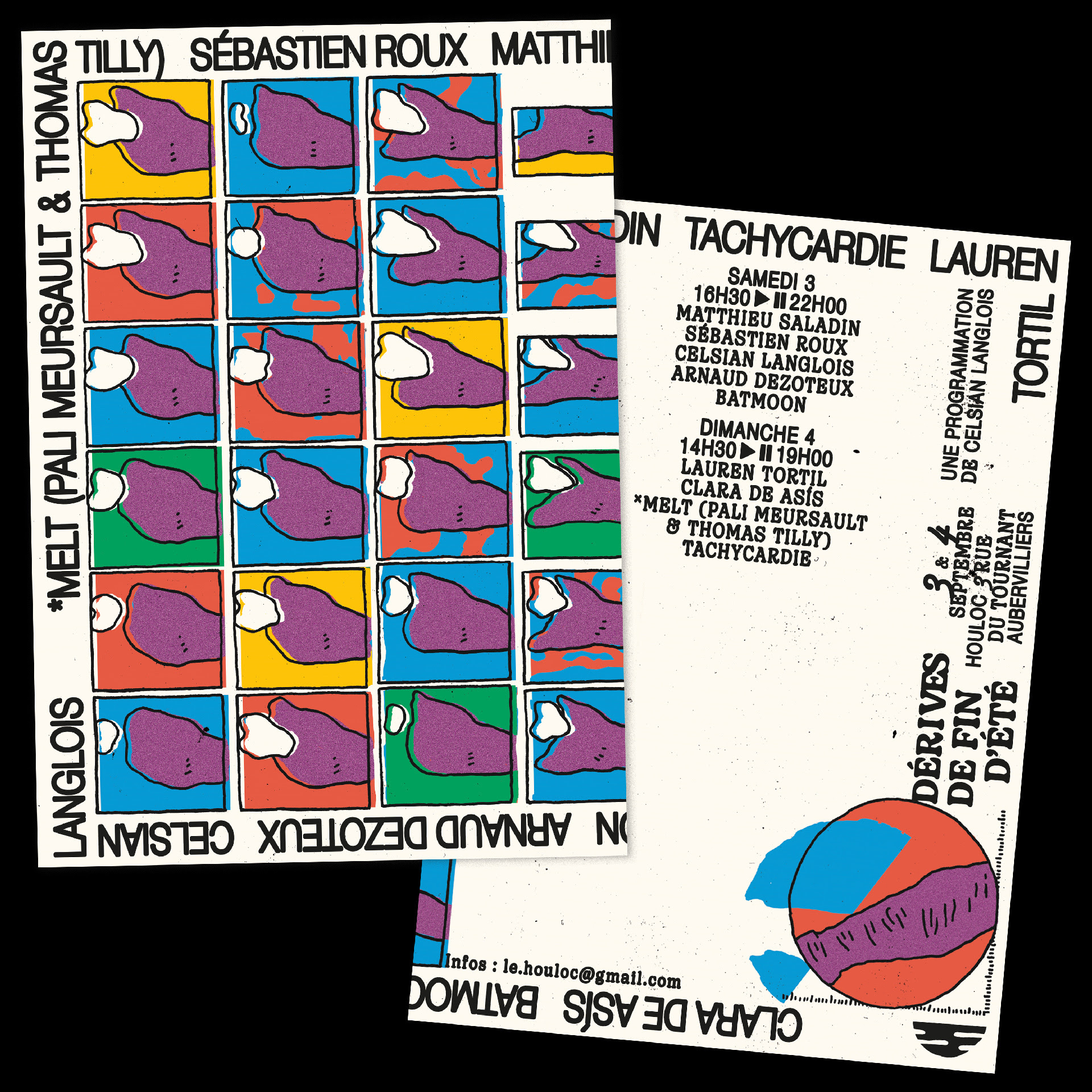 D&Eacute;RIVES DE FIN D'&Eacute;T&Eacute; flyer