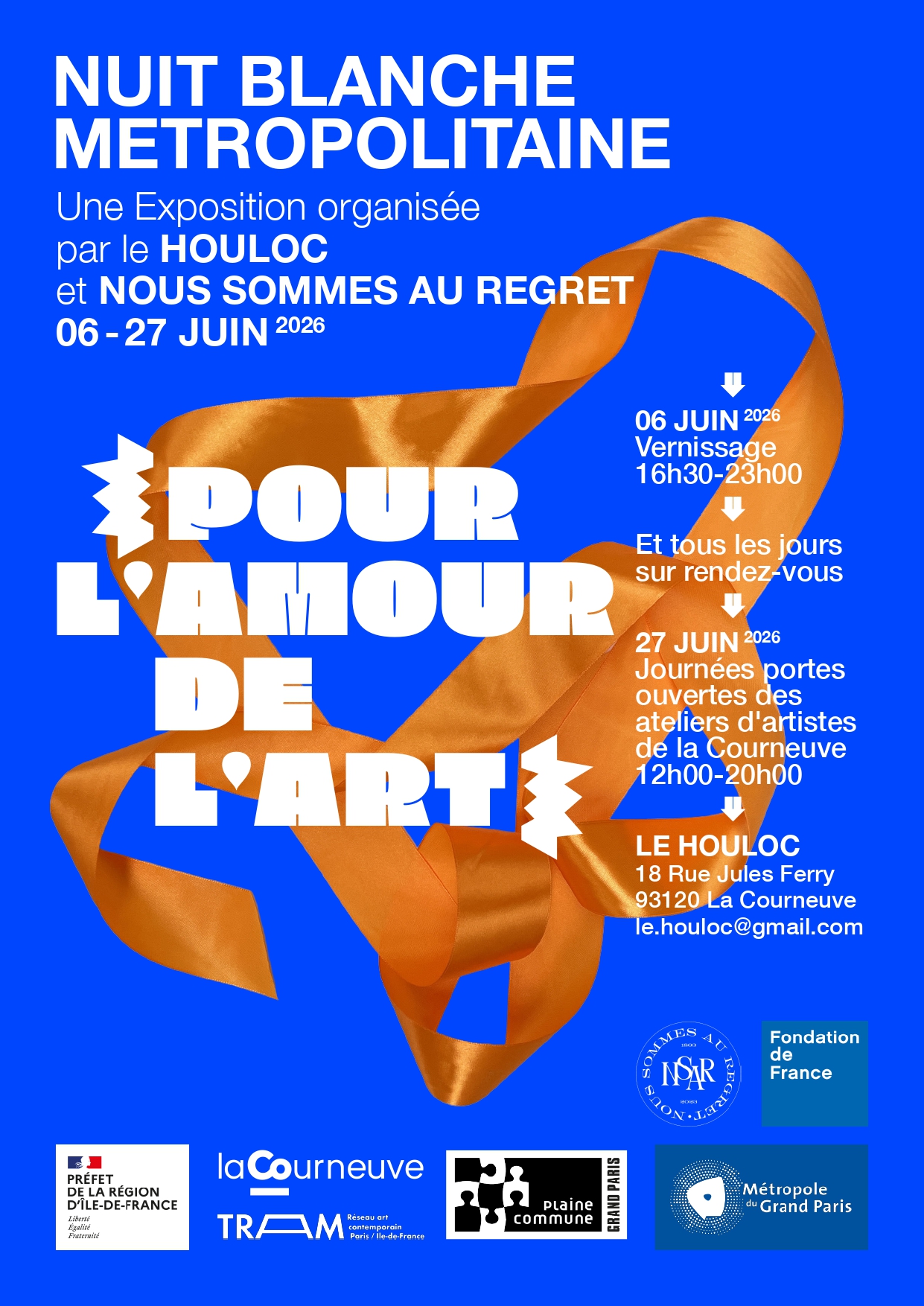 NUIT BLANCHE 2026 flyer