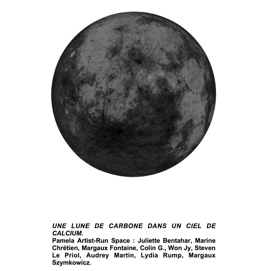 UNE LUNE DE CARBONE DANS UN CIEL DE CALCIUM flyer